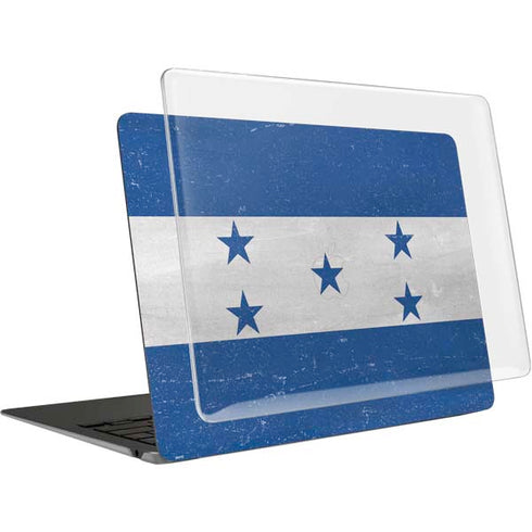 Honduras Flag Distressed MacBook Air 15in (2023-2025) Case plus Skin